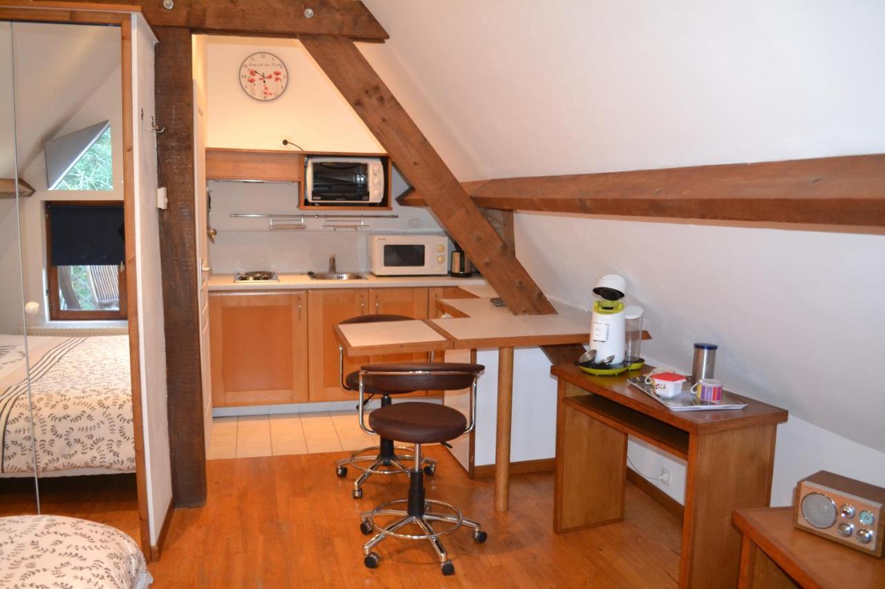 Studio Du Domaine De La Petitiere Bonneville-la-Louvet Екстер'єр фото